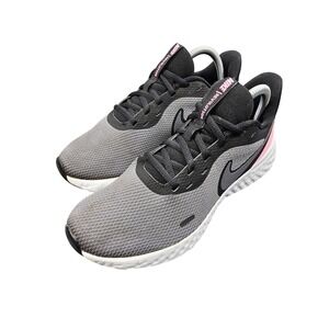 Nike Revolution 5 Women's Size 10 Black Pink Running Shoes BQ3207-004 VGC